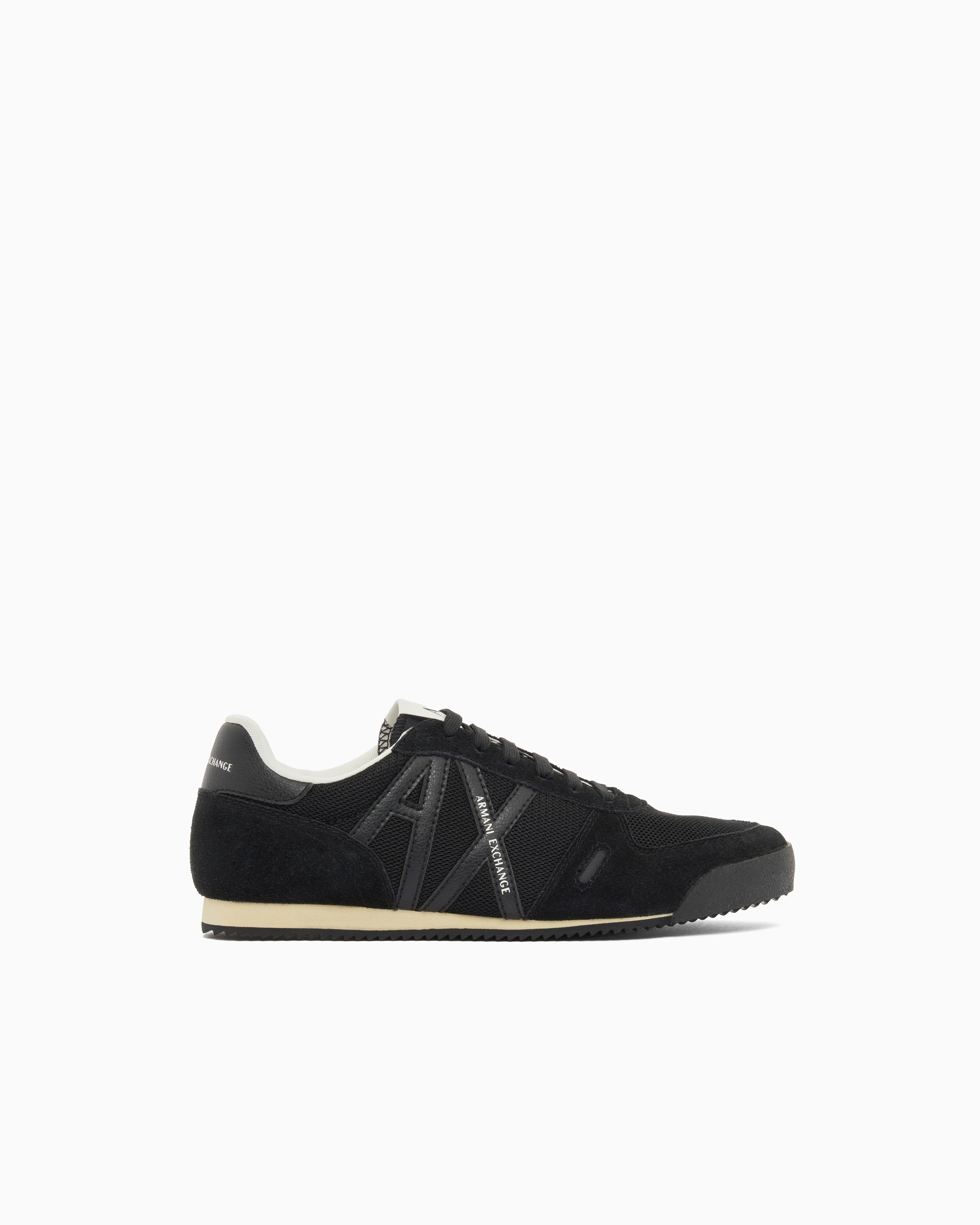 Urban Suede Mesh Sneakers and Reflex Details