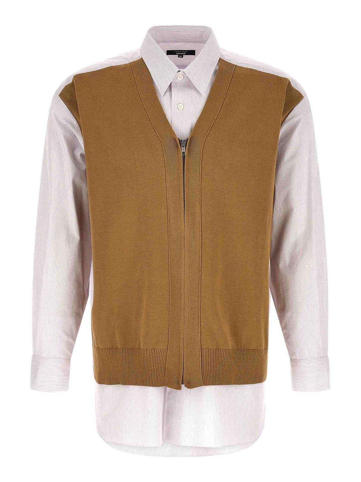 Cardigan Insert Shirt