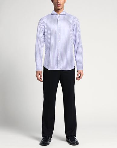 Man Shirt Blue Size 16 Cotton