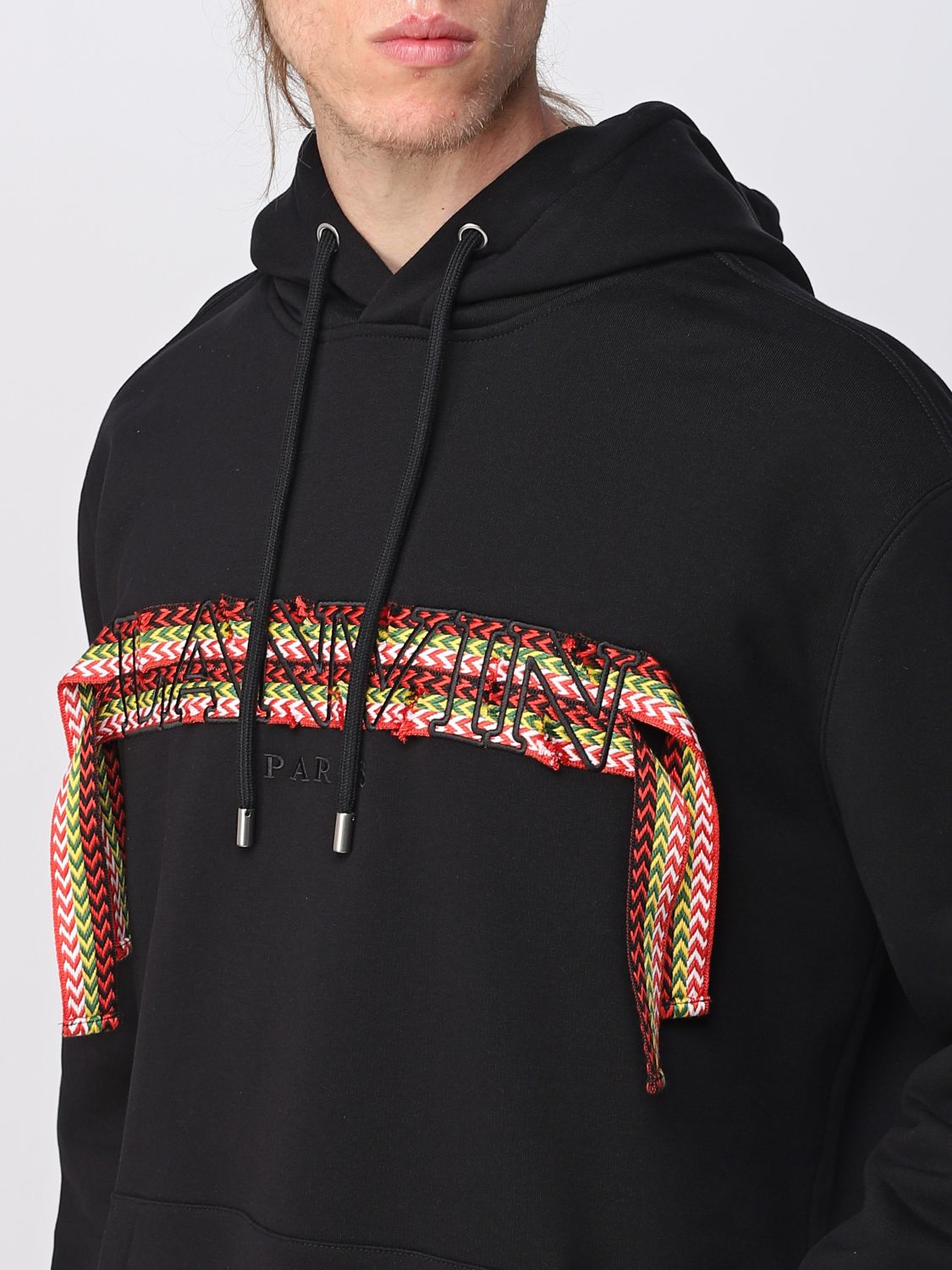 Sweatshirt Men color Black