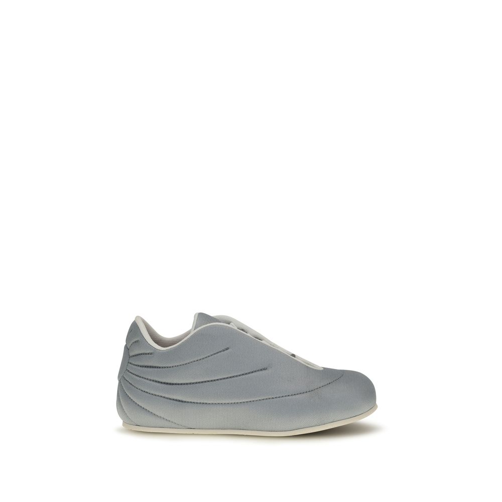 PDF Channel Gray Polyester Men's Sneaker