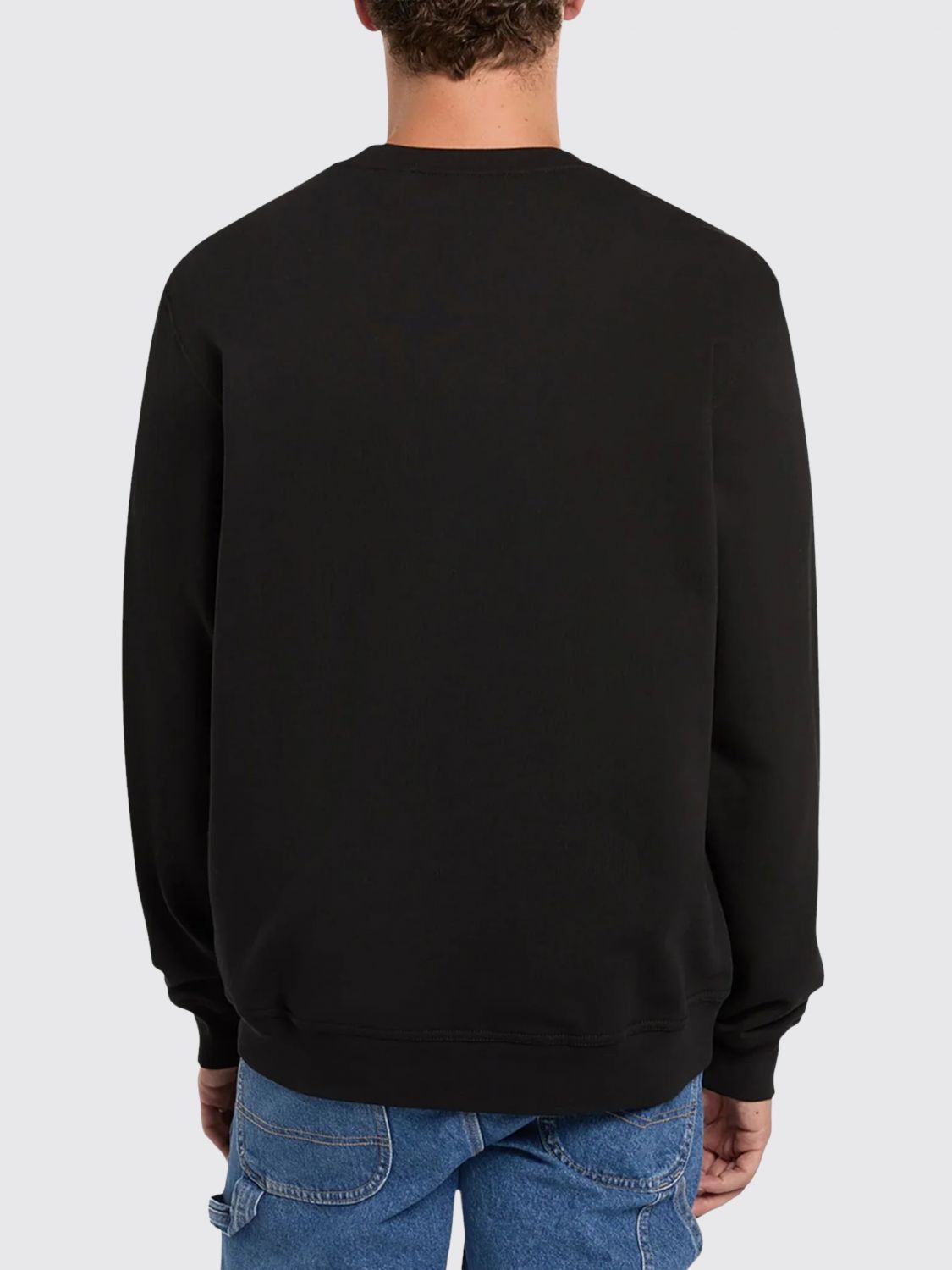 Sweatshirt Men color Black