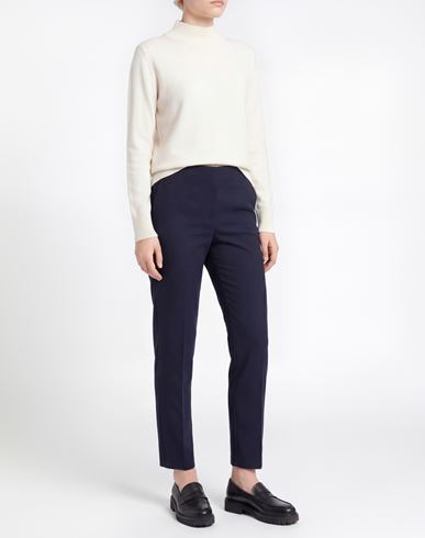 P. a.r. o.s. h. Woman Pants Midnight blue Size XS Virgin Wool, Elastane