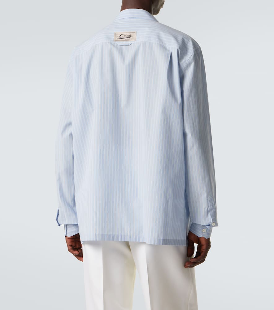 Striped cotton shirt