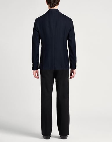 Man Blazer Midnight blue Size 42 Wool