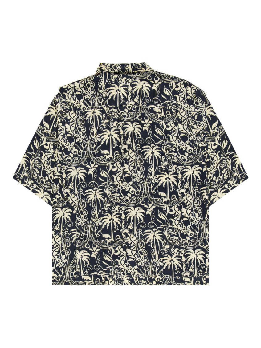 Black Graphic Print Shirt