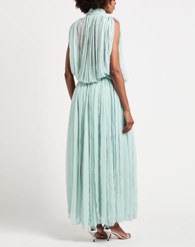 Woman Maxi dress Sky blue Size 4 Silk