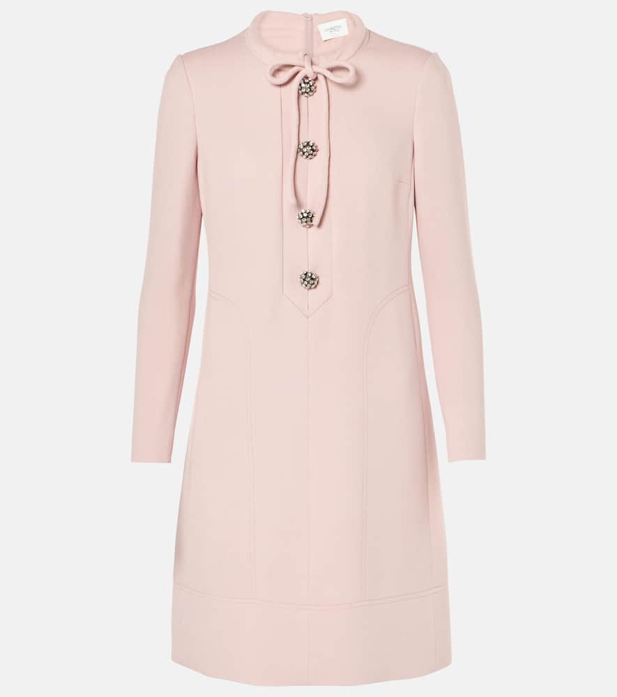 Bow-detail minidress