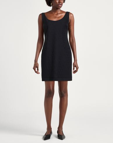 Woman Mini dress Black Size 4 Polyamide, Elastane