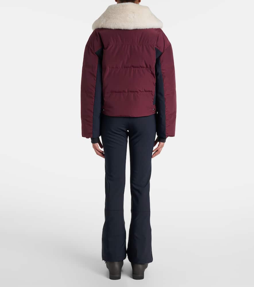 Lakki faux fur-trimmed ski jacket