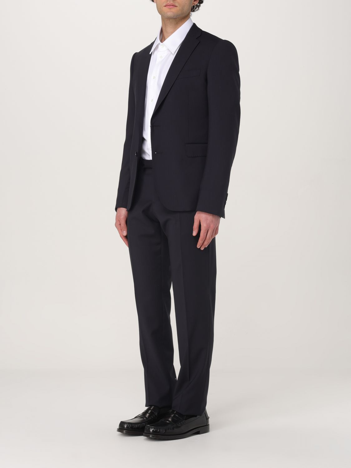 Suit EMPORIO ARMANI Men color Navy
