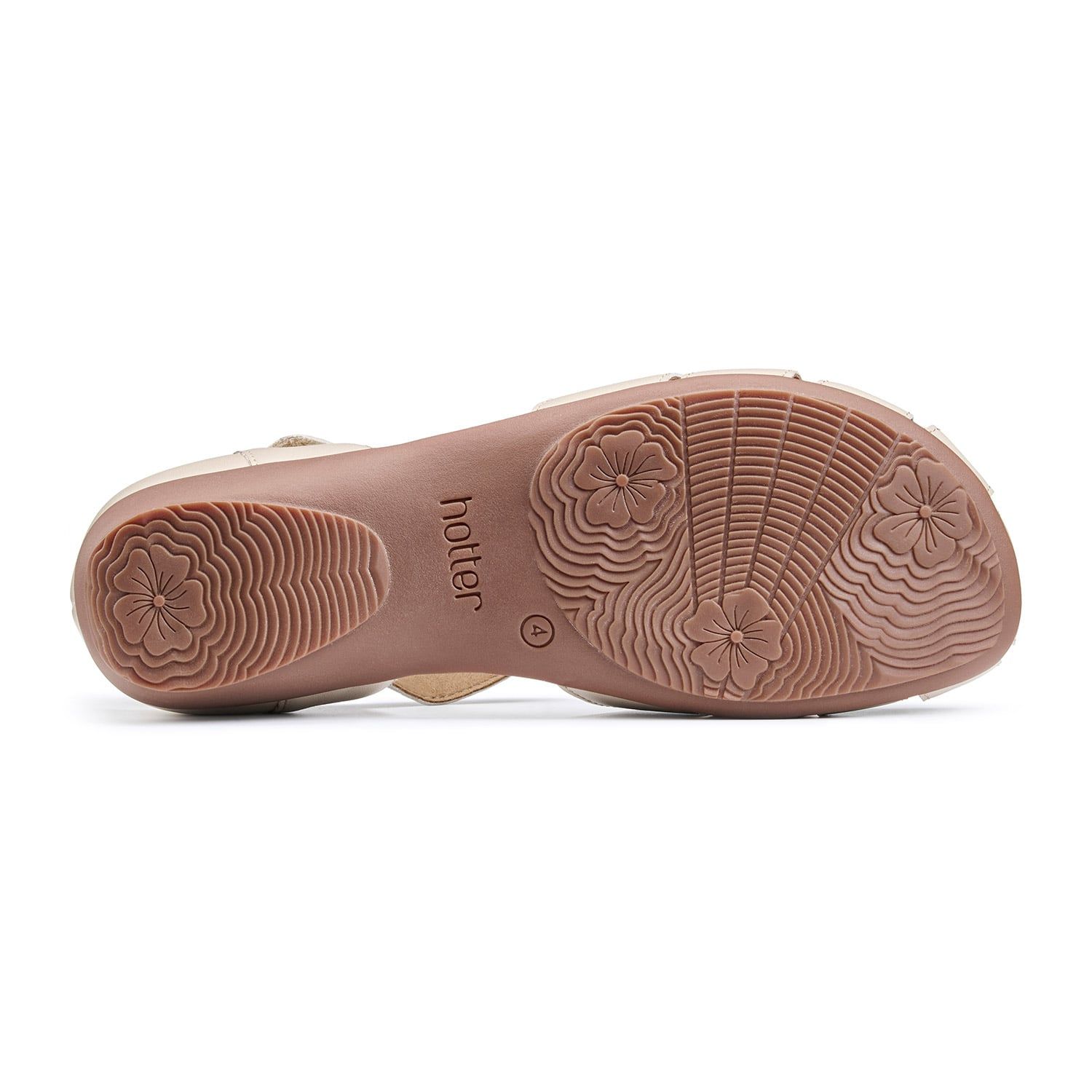 Hotter 'may' Fisherman Sandals In Light Beige