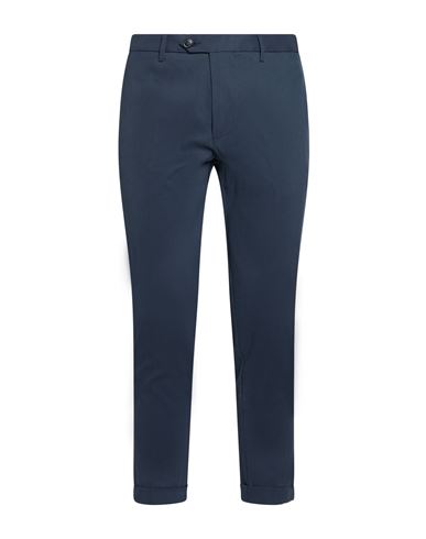 Man Pants Navy Size 36 Cotton, Nylon, Elastane