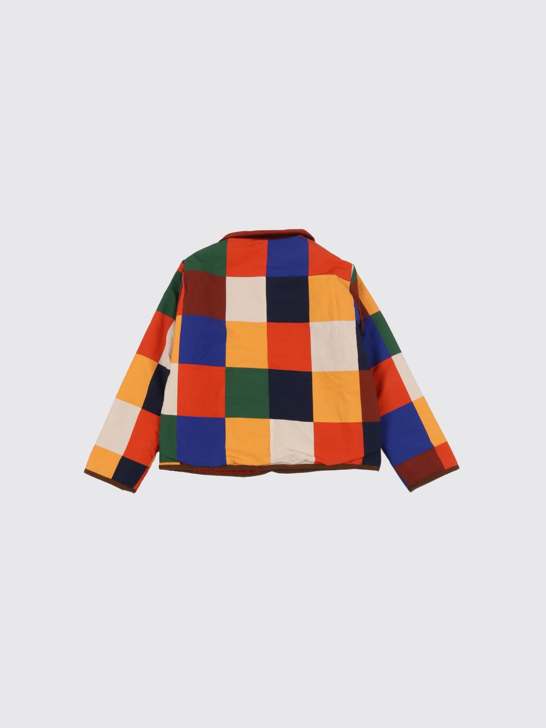 Coat Kids color Blue