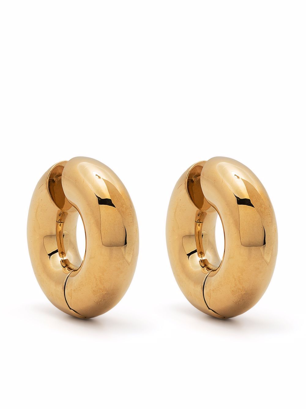 Strato hoop earrings - Gold