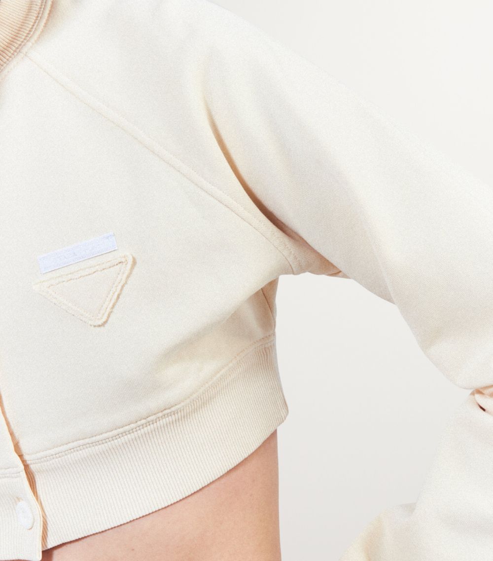 Cropped Triangle Cardigan