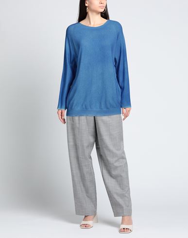 La Fileria Woman Sweater Azure Size 12 Cashmere