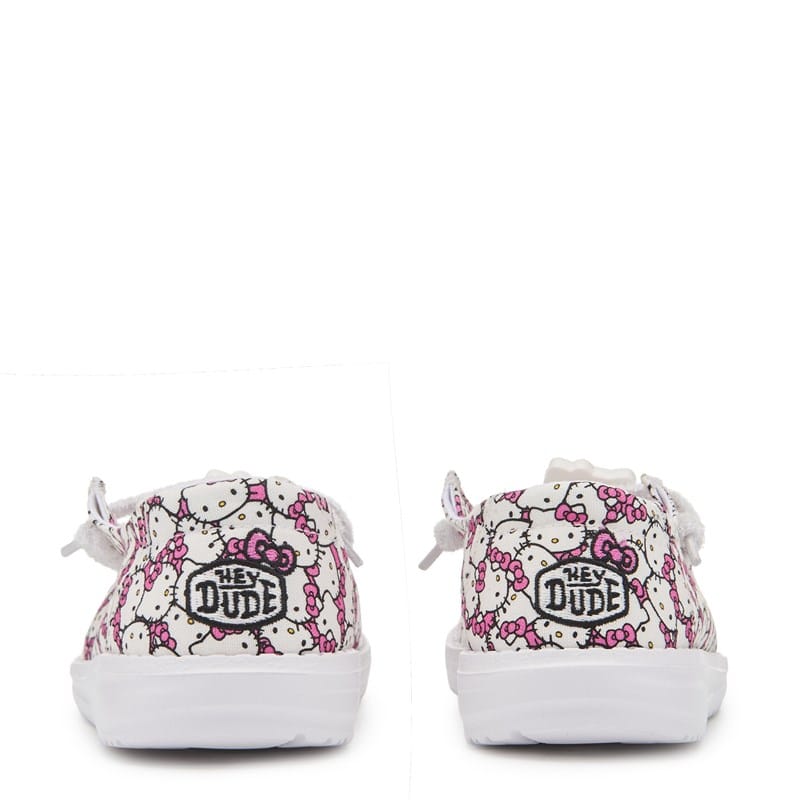 Kids' Wendy Hello Kitty Slip On Shoe Little/Big Kid Shoes (White/Pink)