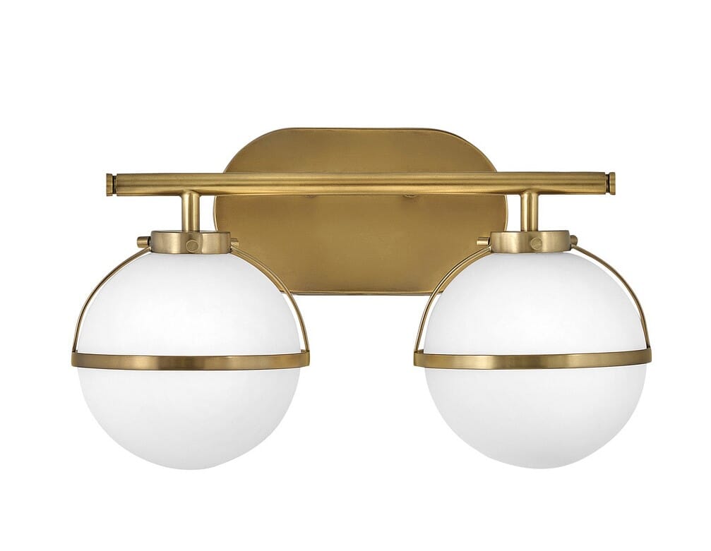 Heritage Brass LED Bath from the Hollis Collection