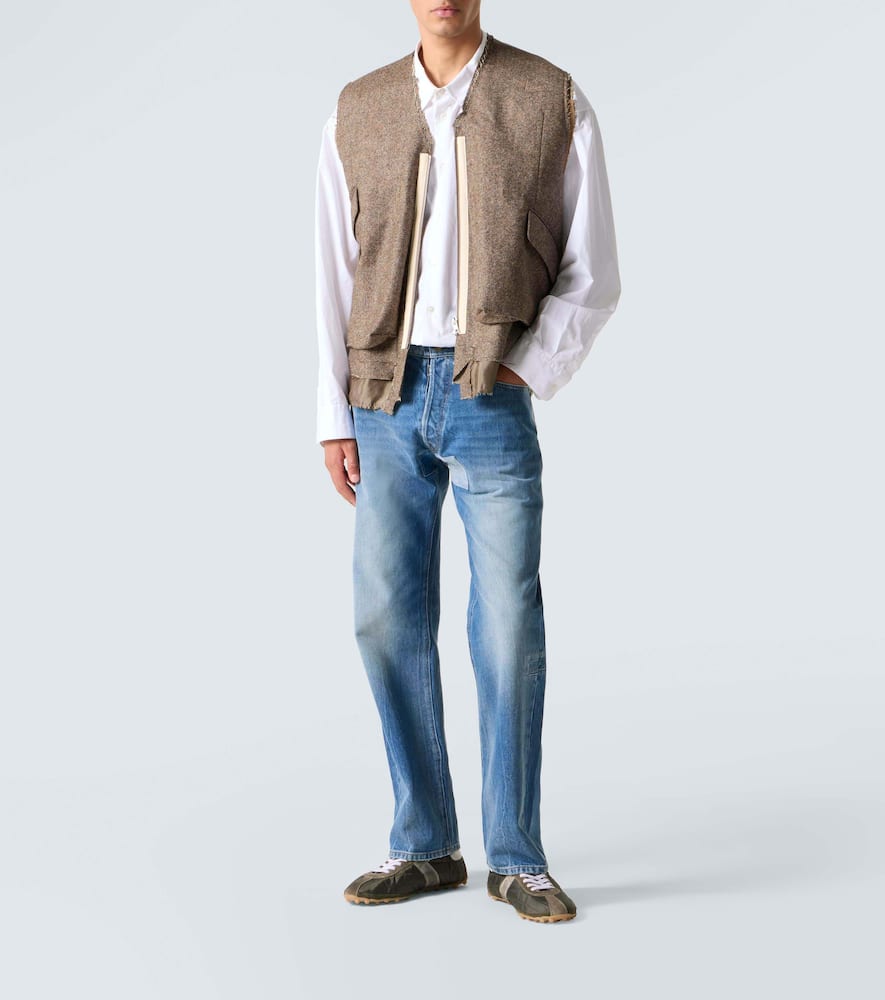 Wool gilet