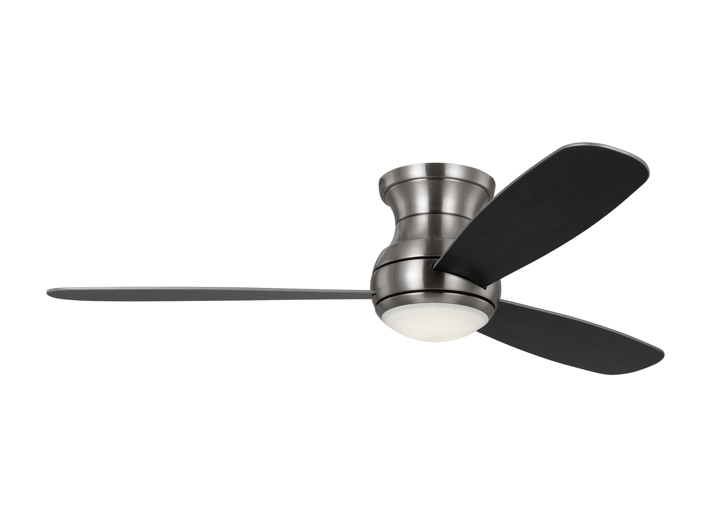 Brushed Steel 52" Ceiling Fan from the Orbis Collection
