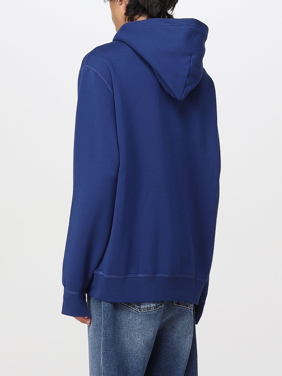 Sweatshirt Men color Blue