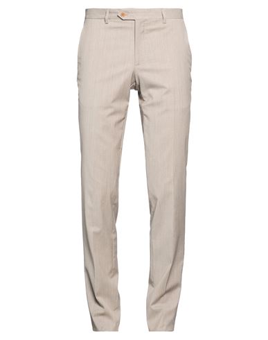 Man Pants Light grey Size 34 Virgin Wool, Cotton, Elastane