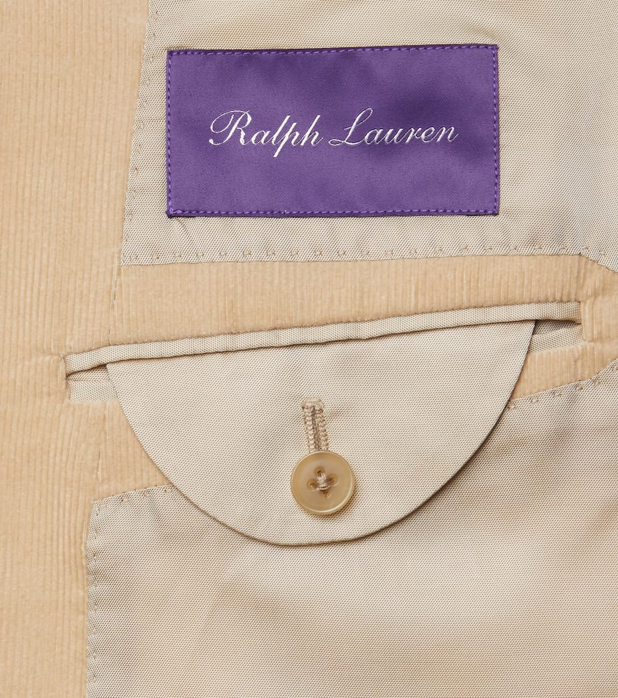 Cotton corduroy blazer