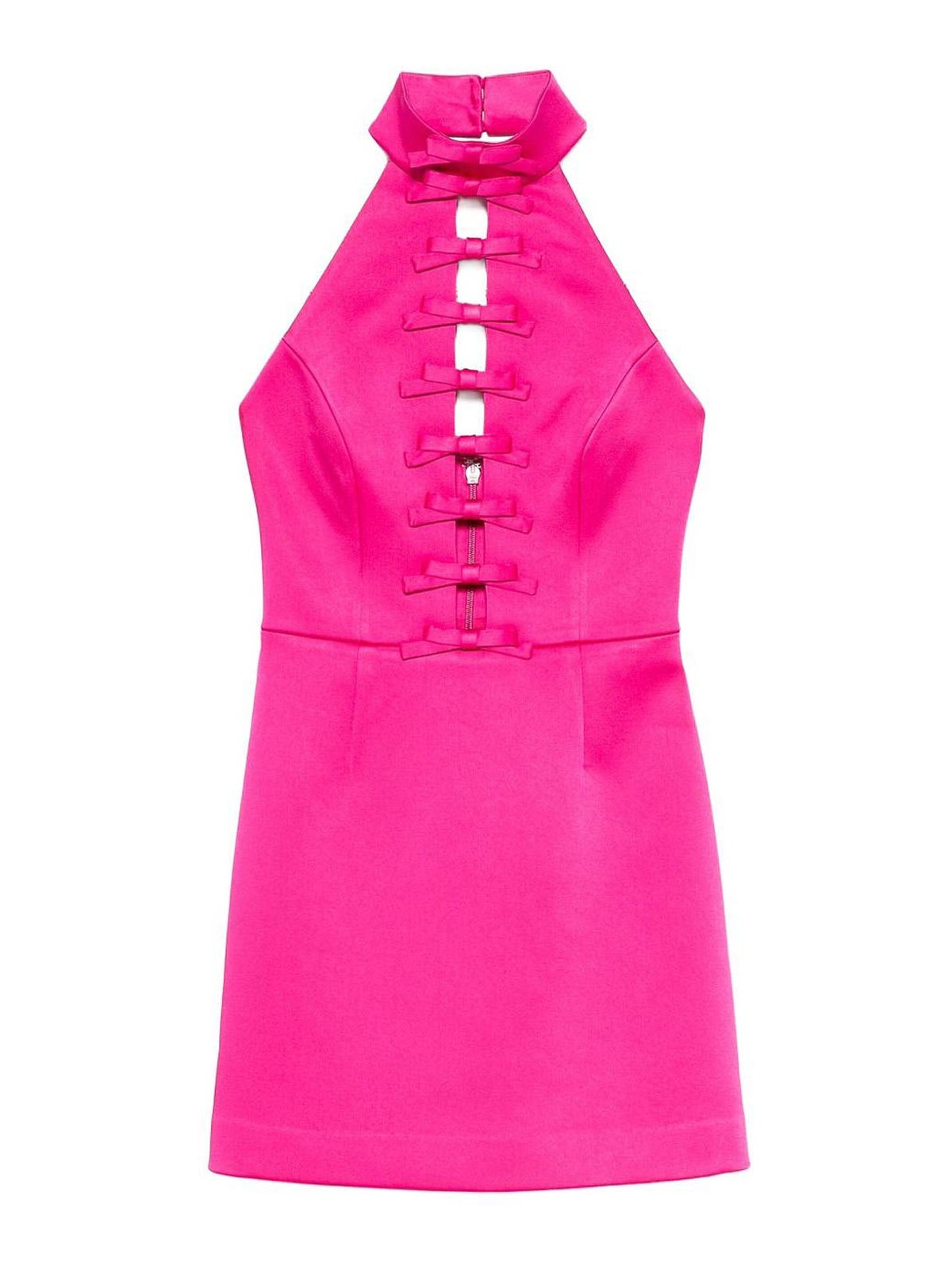 Short Dress With Halter Neckline