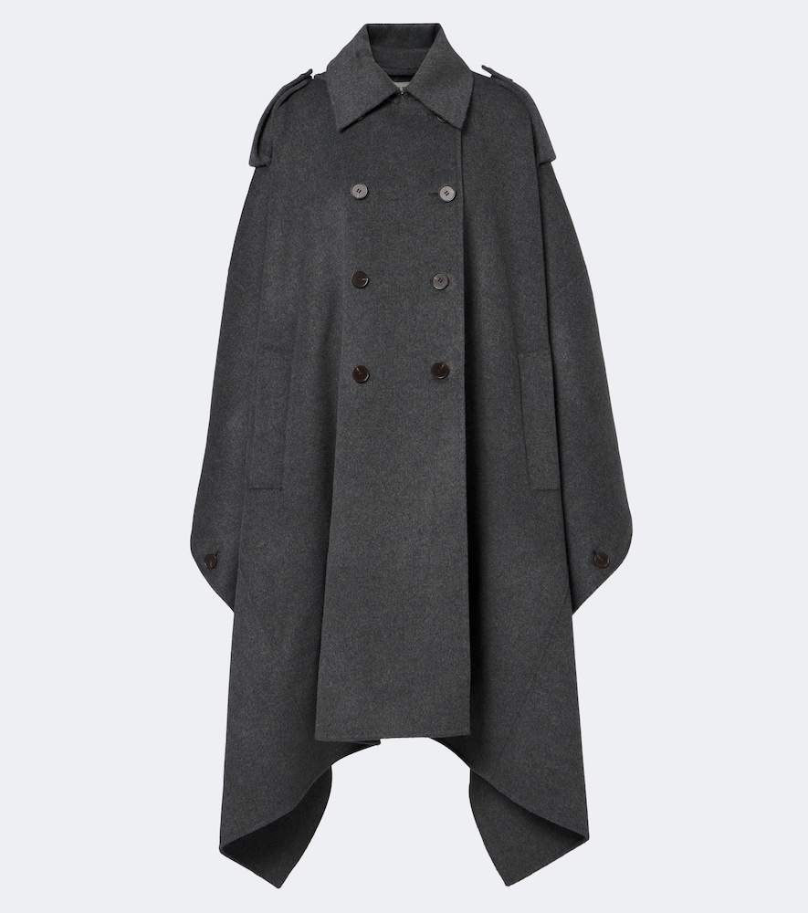 Róhe Wool and cashmere cape