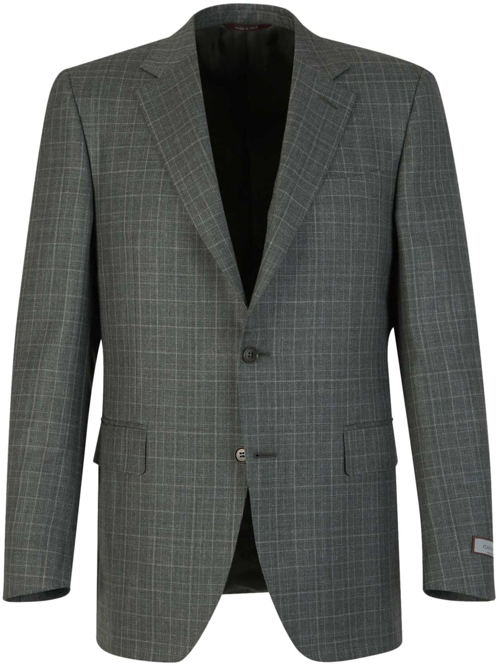 Checked blazer - Grey