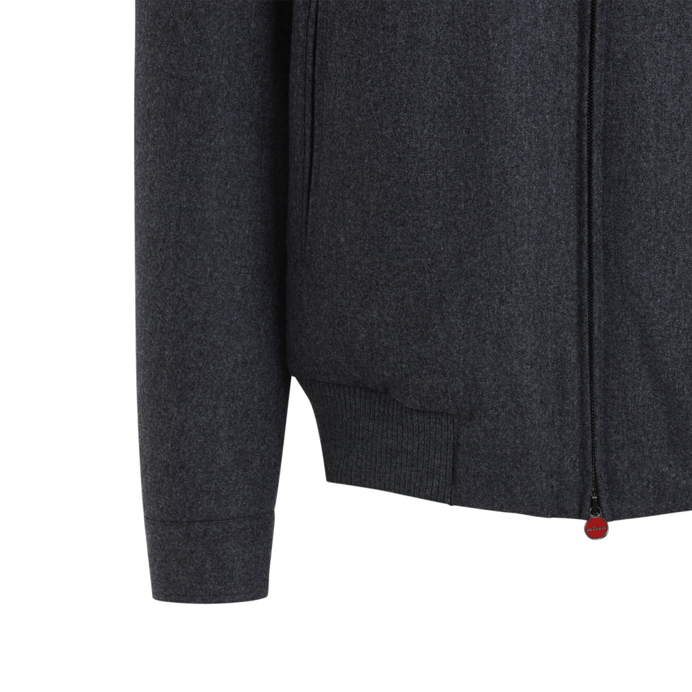 Dark Grey Zip Up Jacket