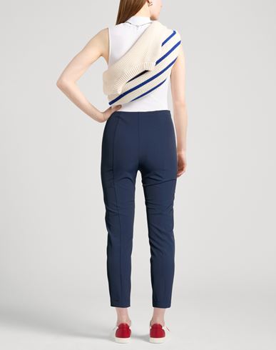 Woman Pants Navy Size 4 Polyester, Elastane