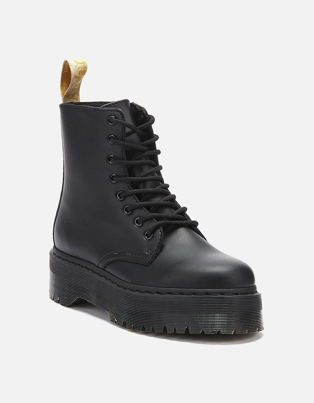 Women's Dr. Martens Jadon II Vegan Womens Black Mono Boots - Size: 3