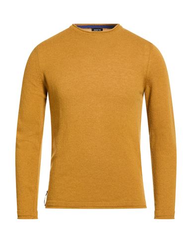 Man Sweater Mustard Size M Wool, Viscose, Nylon, Cashmere