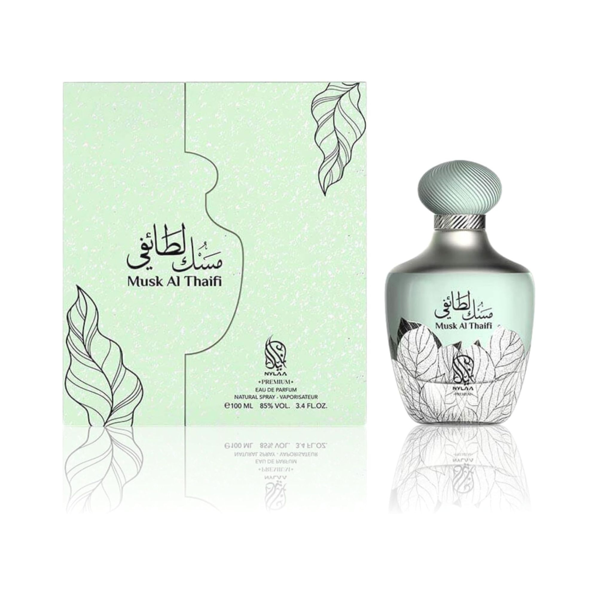 Nylaa Unisex Musk Al Thaifi 100ml Eau De Parfum fragrance for men & in Clear
