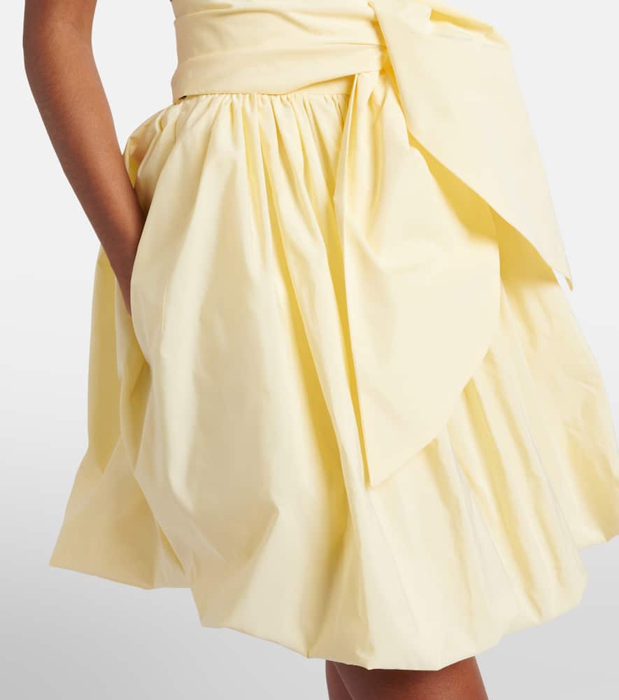 Halterneck minidress