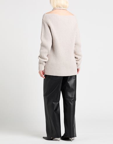 Woman Sweater Beige Size M Merino Wool