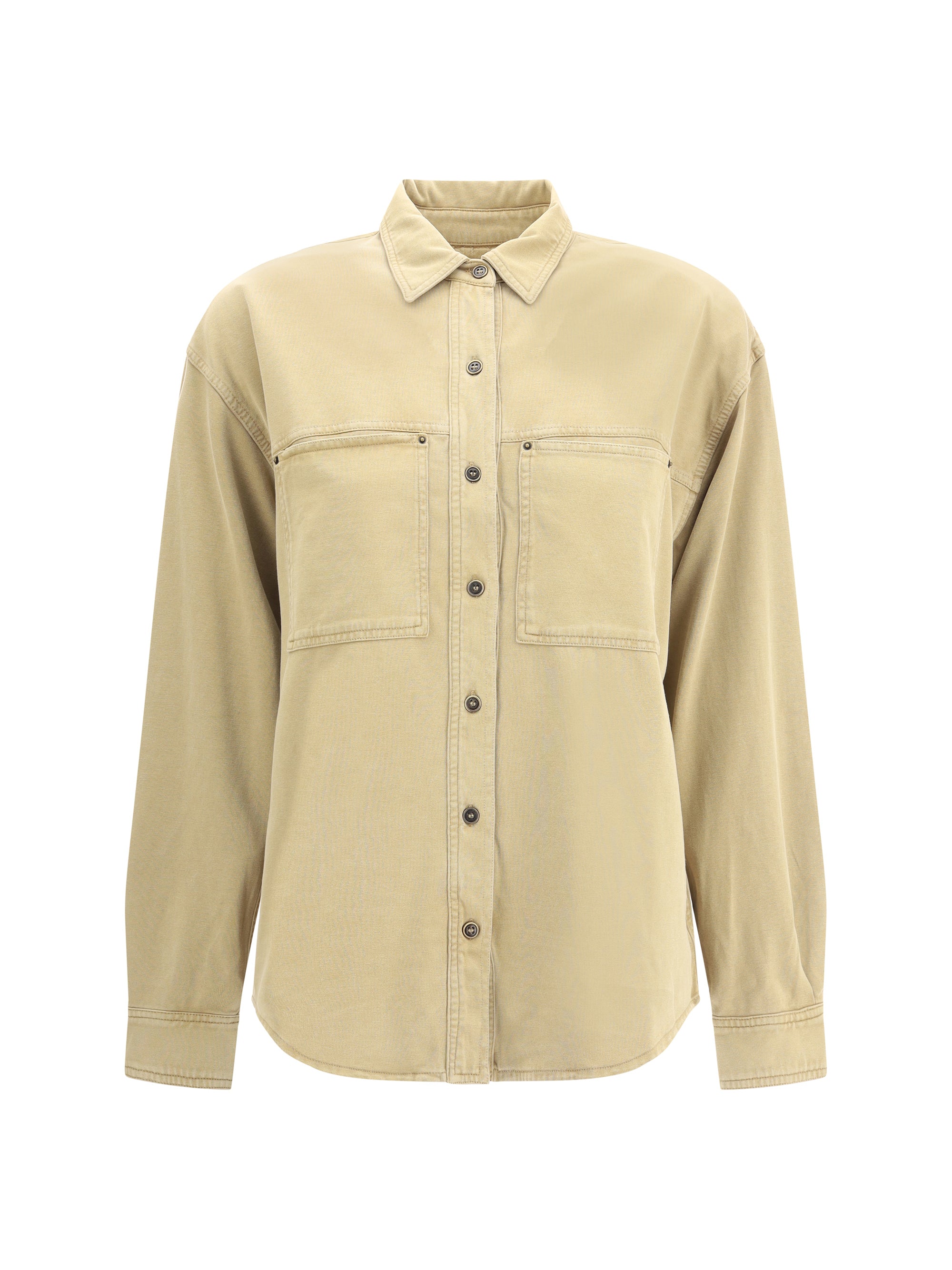 Cotton Jersey Shirt — Bronze