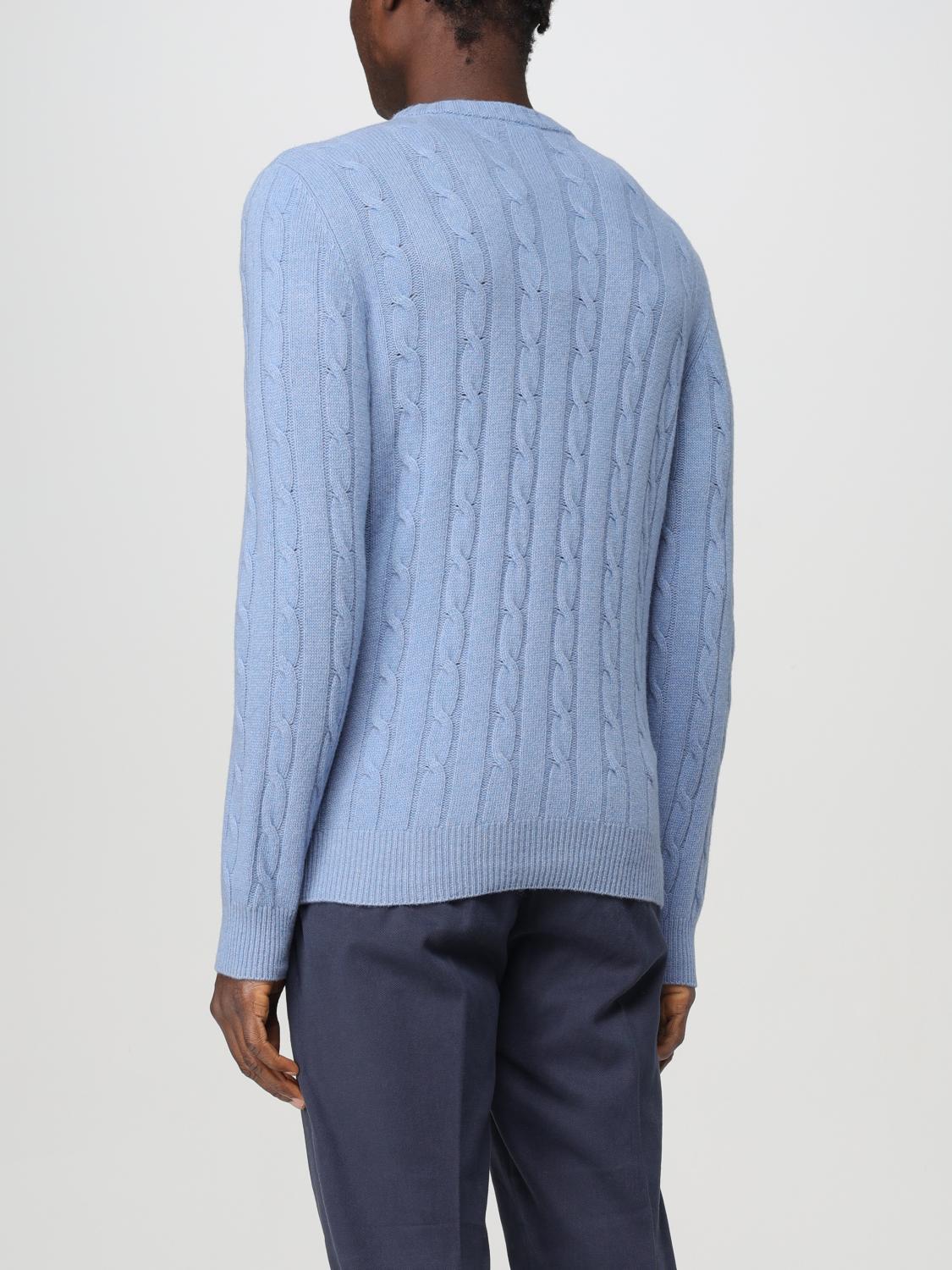 Sweater Men color Sky Blue