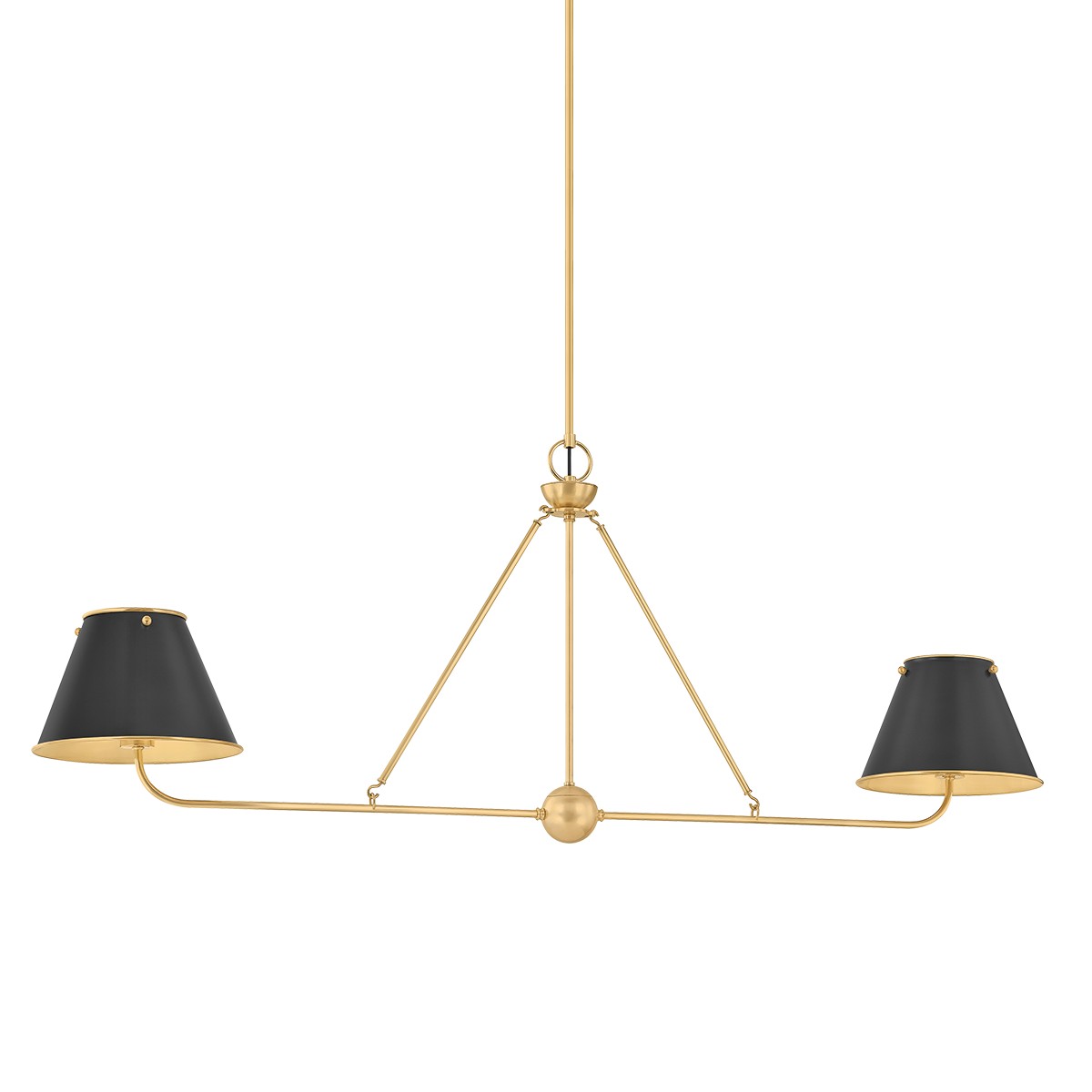 Aged Brass Linear from the Burghley Collection