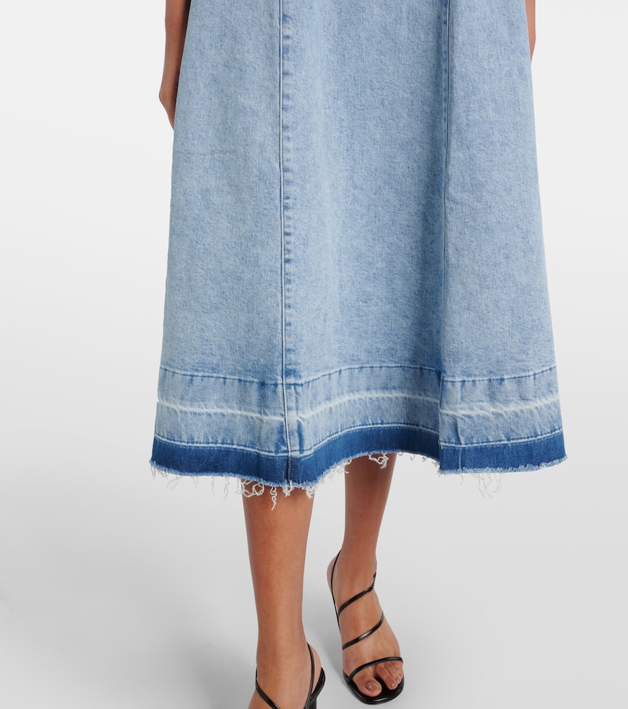 Clarissa denim midi dress