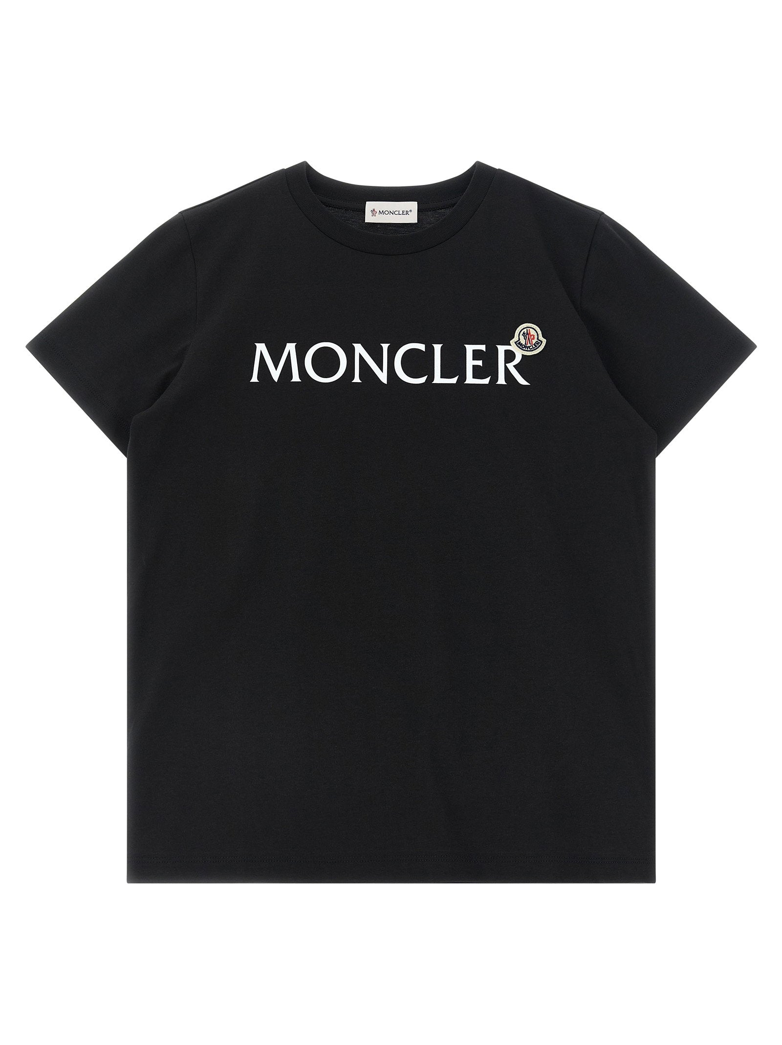 Logo-Print Cotton Jersey T-Shirt — Black