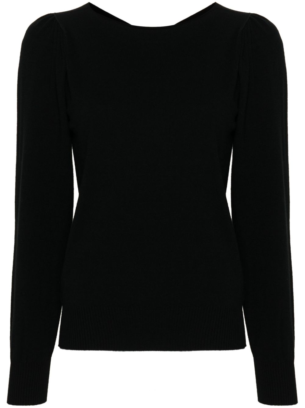 Dual-use cut-out jumper - Black