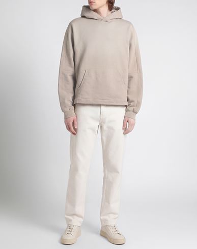 Man Sweatshirt Beige Size S Cotton