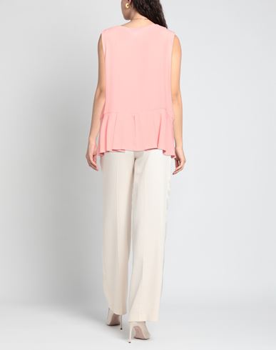 Woman Top Pink Size 2 Acetate, Silk