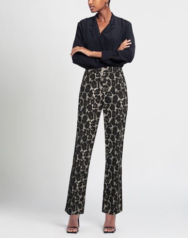 Clips Tricot Woman Pants Black Size 10 Cotton, Polyamide, Polyester, Elastane