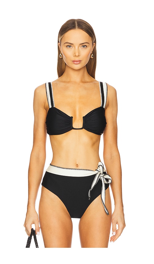 BOAMAR Chloe Bikini Top in Black. -  XL also in M