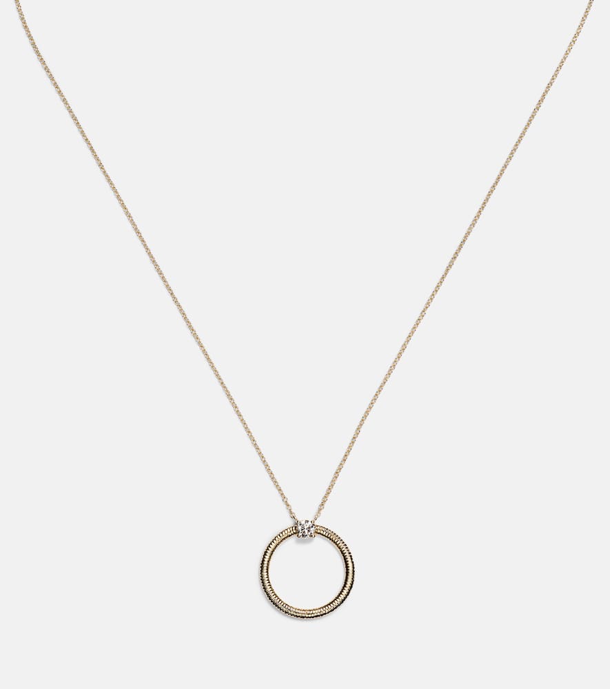 Prince 14kt gold necklace with diamonds