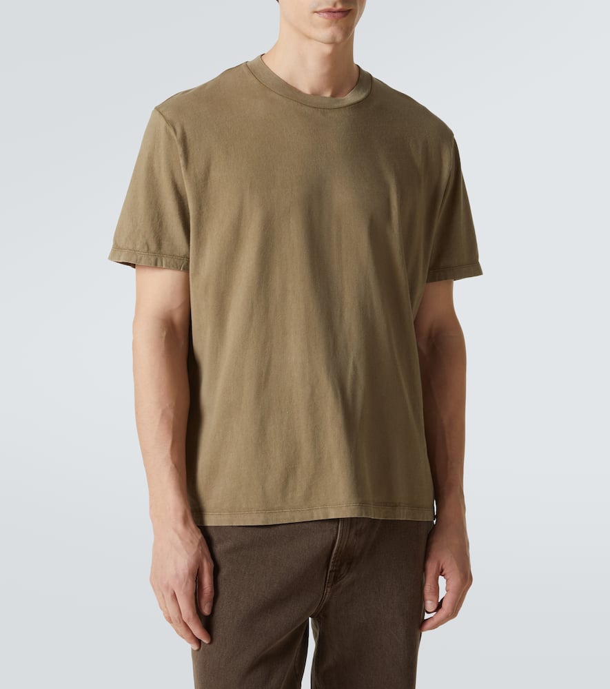 Box cotton jersey T-shirt